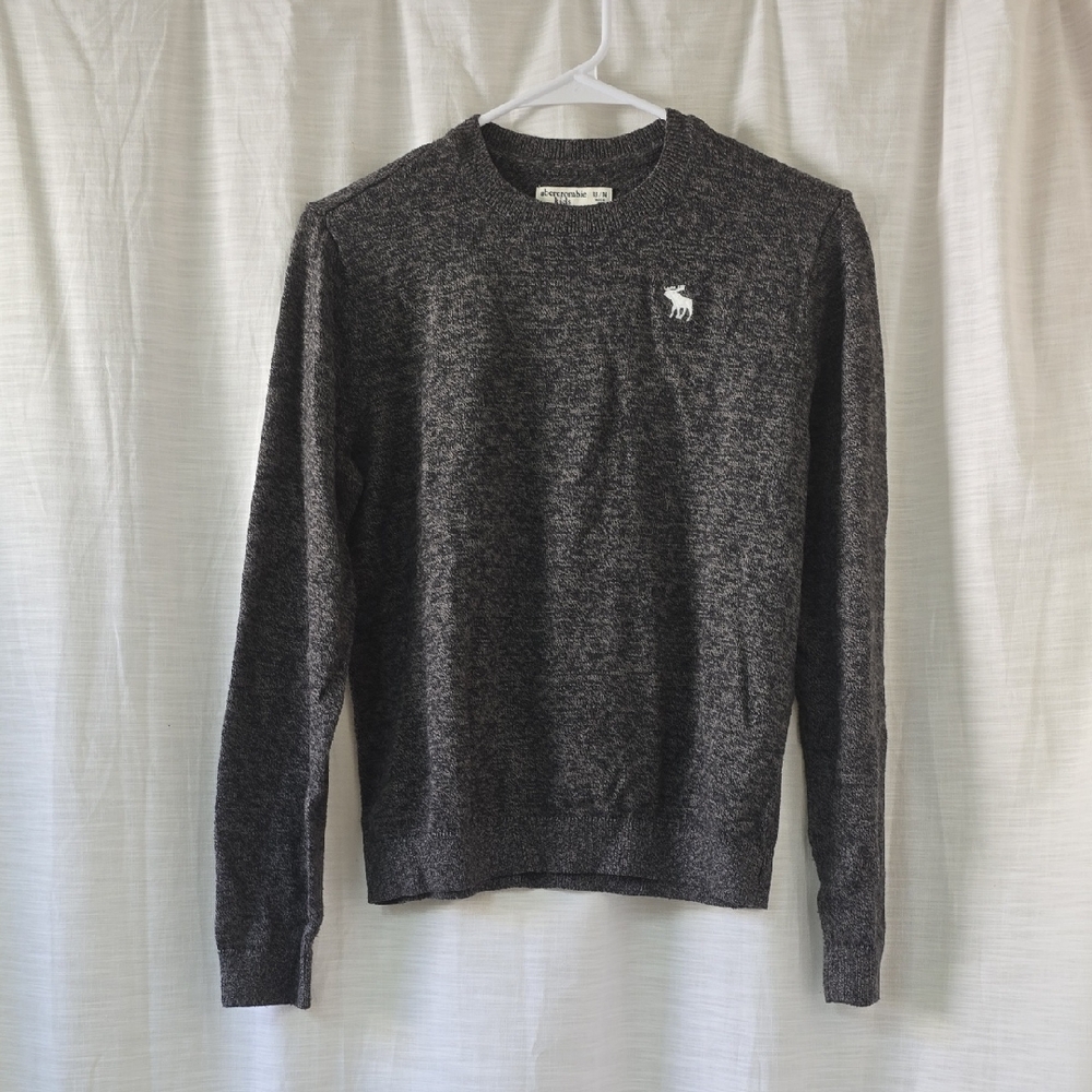 Abercrombie & Fitch Boys Charcoal Crewneck Sweater